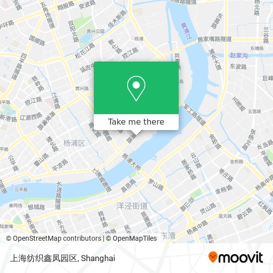 上海纺织鑫凤园区 map