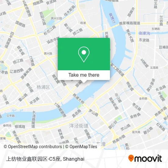上纺物业鑫联园区-C5座 map