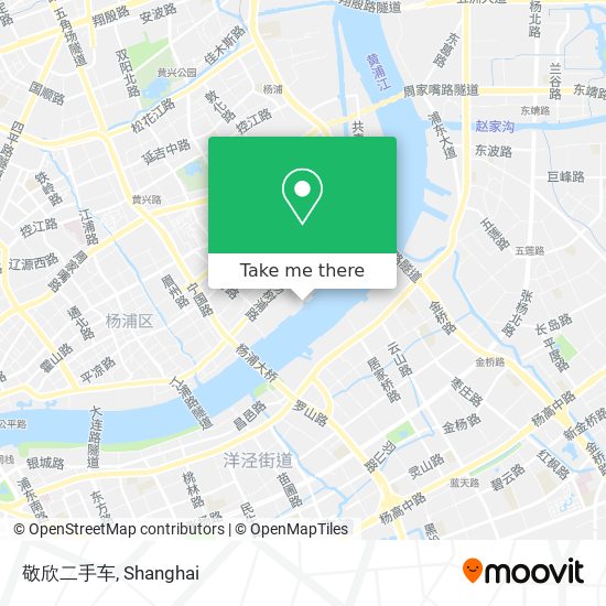 敬欣二手车 map