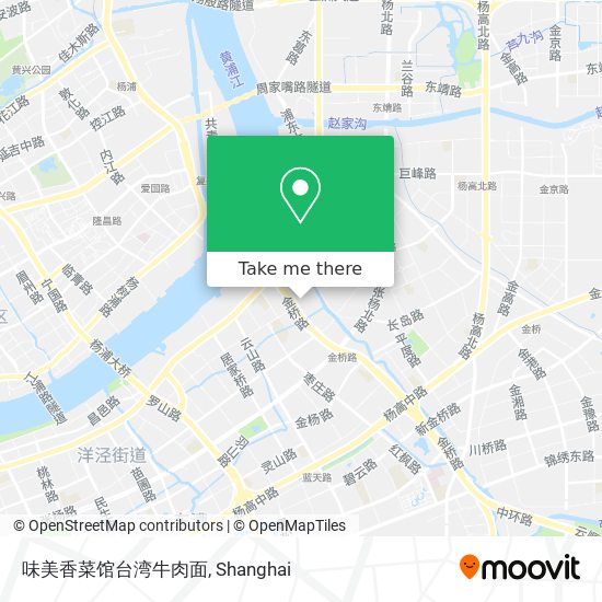 味美香菜馆台湾牛肉面 map
