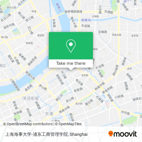 上海海事大学-浦东工商管理学院 map