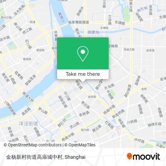 金杨新村街道高庙城中村 map