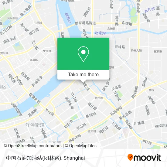 中国石油加油站(团林路) map