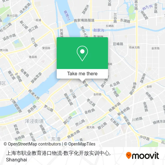 上海市职业教育港口物流-数字化开放实训中心 map