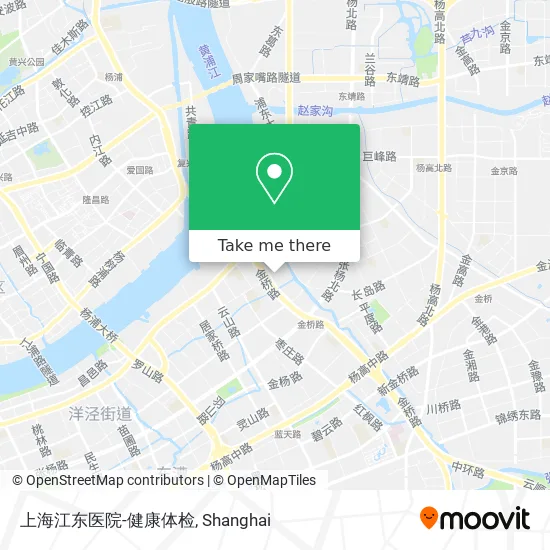 上海江东医院-健康体检 map