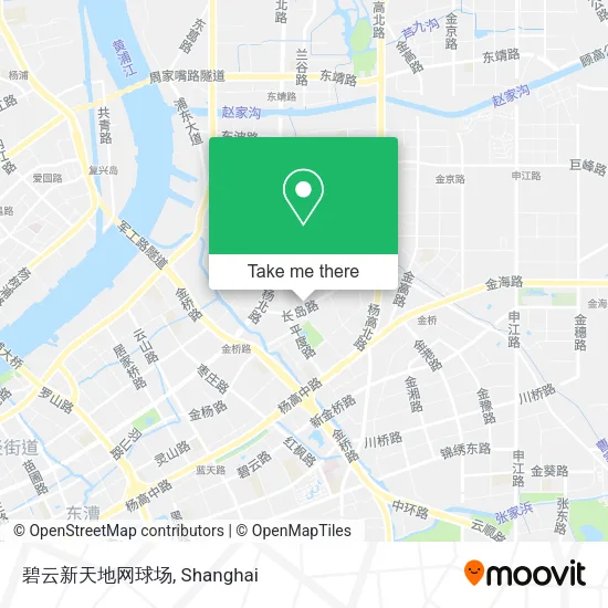 碧云新天地网球场 map
