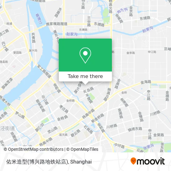 佑米造型(博兴路地铁站店) map