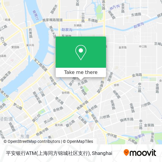 平安银行ATM(上海同方锦城社区支行) map