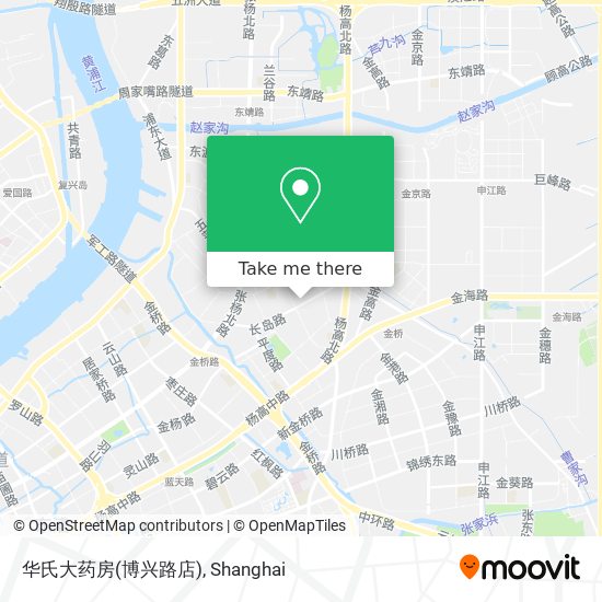 华氏大药房(博兴路店) map