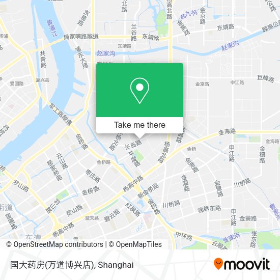 国大药房(万道博兴店) map