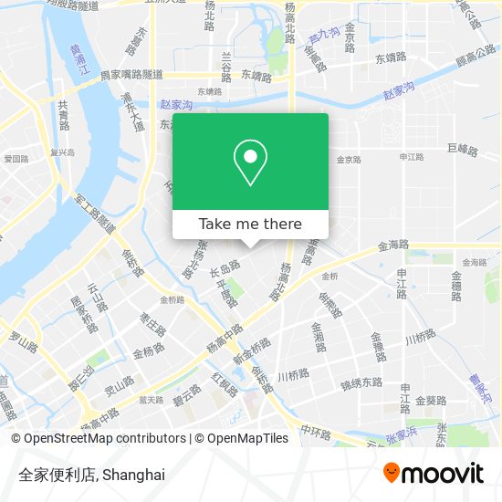 全家便利店 map