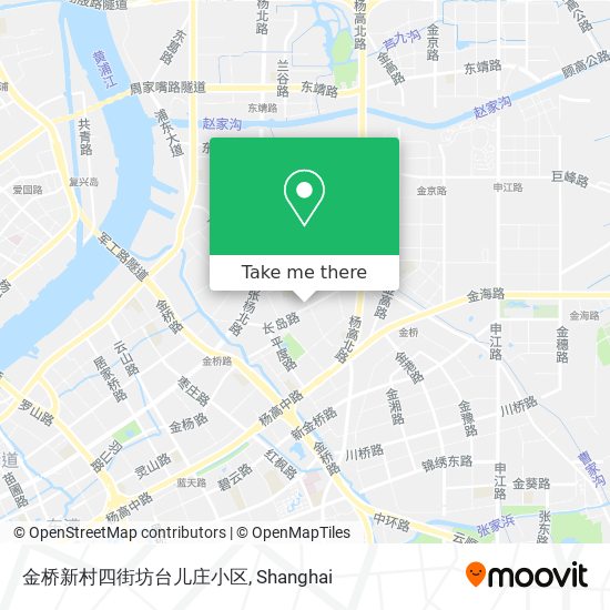 金桥新村四街坊台儿庄小区 map