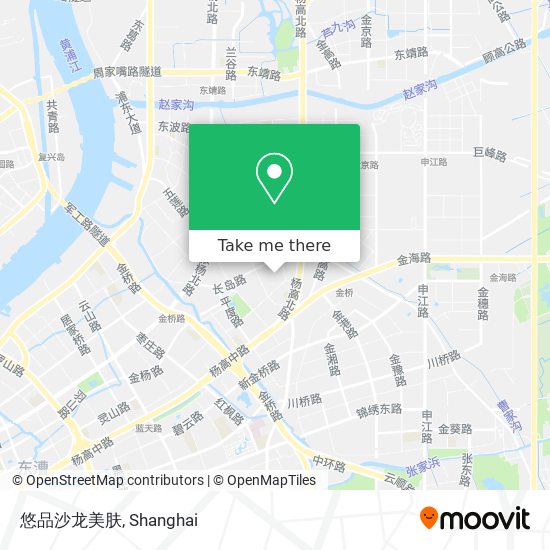 悠品沙龙美肤 map