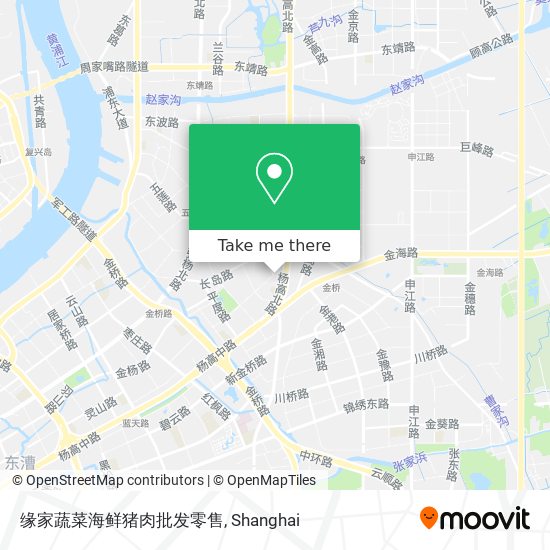 缘家蔬菜海鲜猪肉批发零售 map