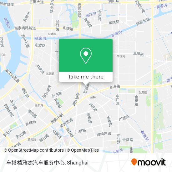 车搭档雅杰汽车服务中心 map