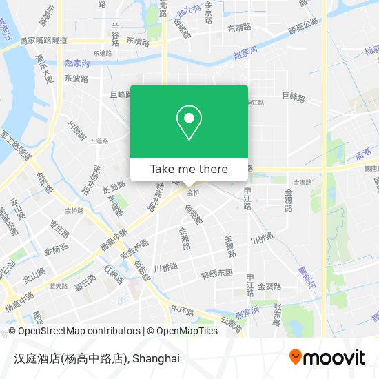 汉庭酒店(杨高中路店) map