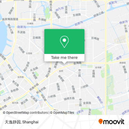 天逸静园 map