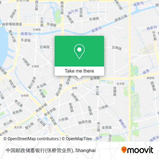 中国邮政储蓄银行(张桥营业所) map