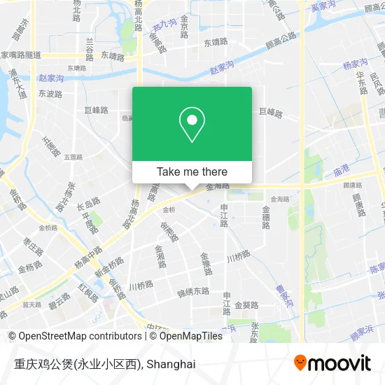 重庆鸡公煲(永业小区西) map