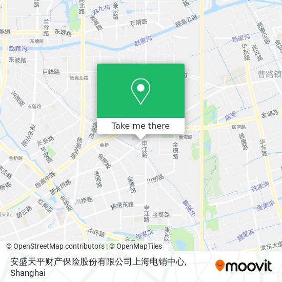 安盛天平财产保险股份有限公司上海电销中心 map