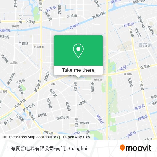 上海夏普电器有限公司-南门 map
