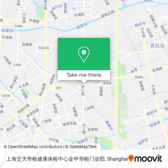 上海交大华检健康体检中心金申华检门诊部 map