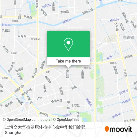 上海交大华检健康体检中心金申华检门诊部 map