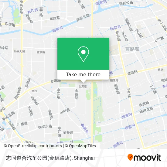 志同道合汽车公园(金穗路店) map