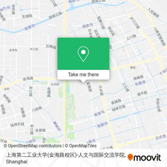上海第二工业大学(金海路校区)-人文与国际交流学院 map