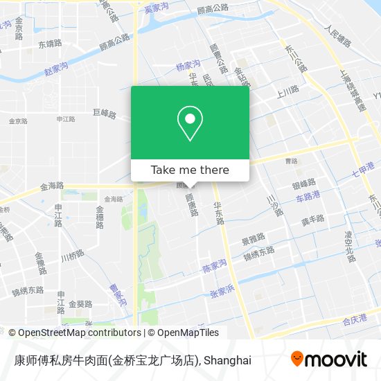 康师傅私房牛肉面(金桥宝龙广场店) map