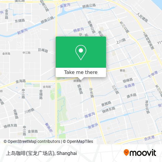 上岛咖啡(宝龙广场店) map