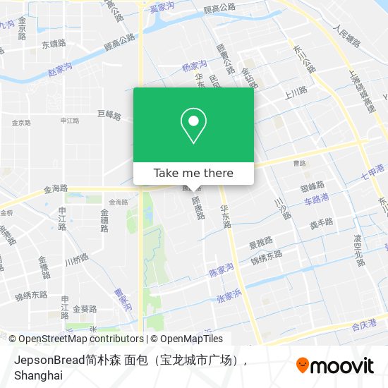 JepsonBread简朴森 面包（宝龙城市广场） map