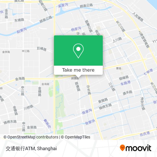 交通银行ATM map