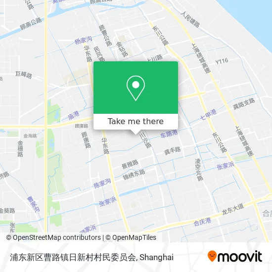 浦东新区曹路镇日新村村民委员会 map