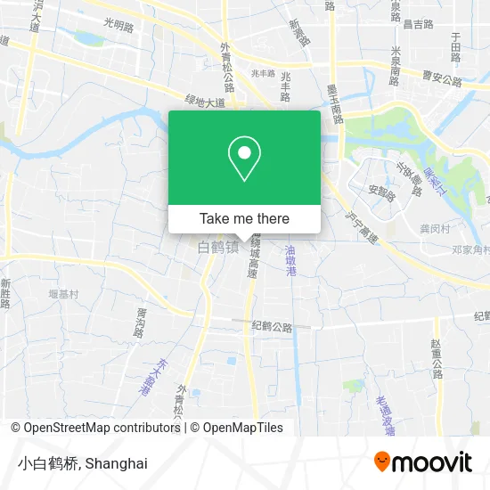 小白鹤桥 map