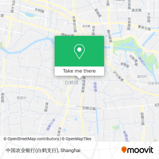 中国农业银行(白鹤支行) map
