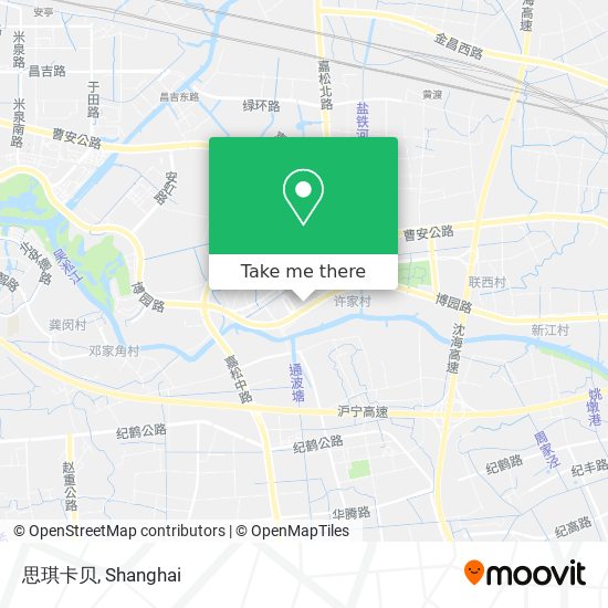 思琪卡贝 map