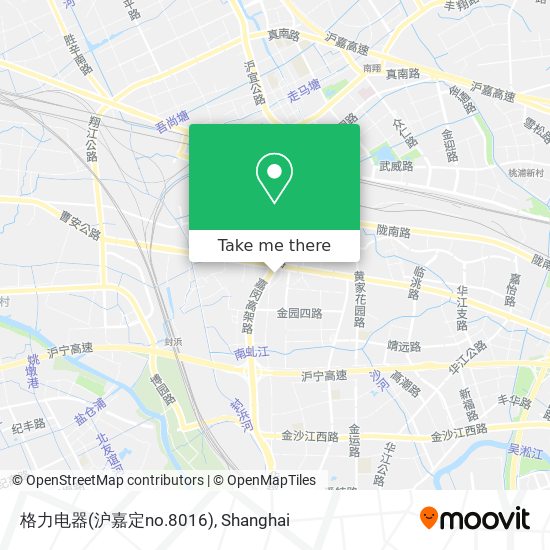 格力电器(沪嘉定no.8016) map