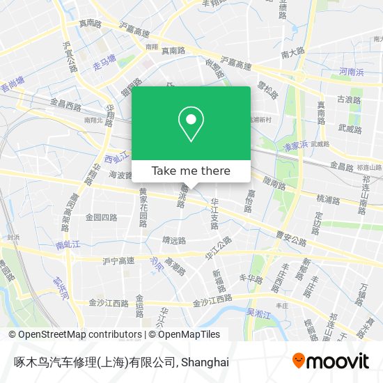 啄木鸟汽车修理(上海)有限公司 map