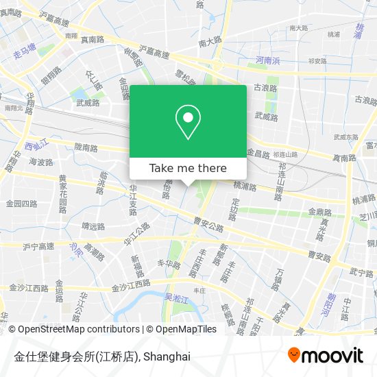 金仕堡健身会所(江桥店) map