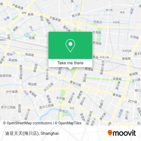 迪亚天天(海川店) map
