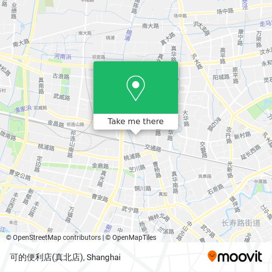 可的便利店(真北店) map