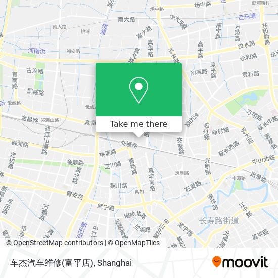 车杰汽车维修(富平店) map