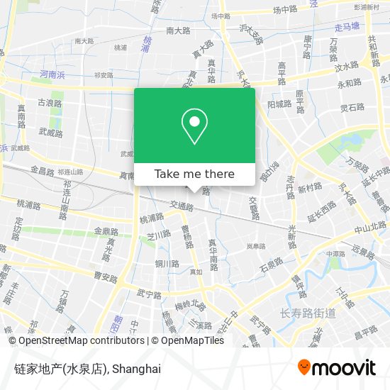 链家地产(水泉店) map