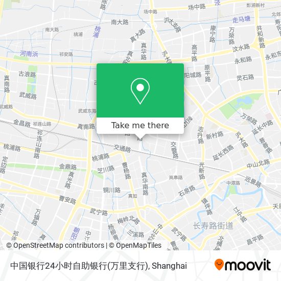 中国银行24小时自助银行(万里支行) map