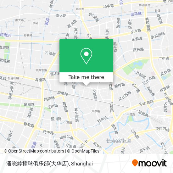 潘晓婷撞球俱乐部(大华店) map