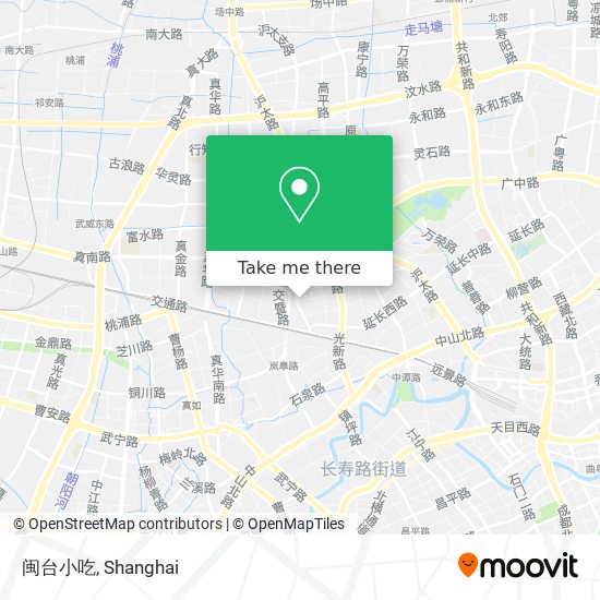 闽台小吃 map