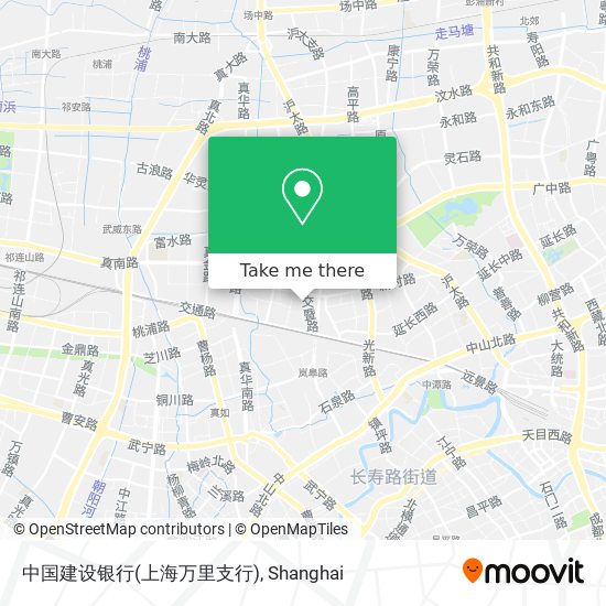 中国建设银行(上海万里支行) map