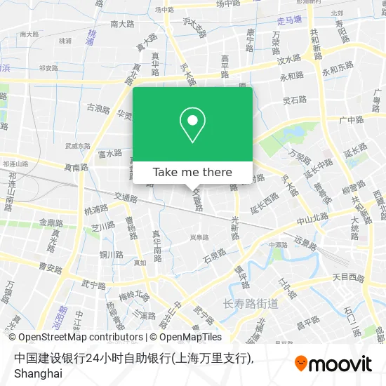 中国建设银行24小时自助银行(上海万里支行) map