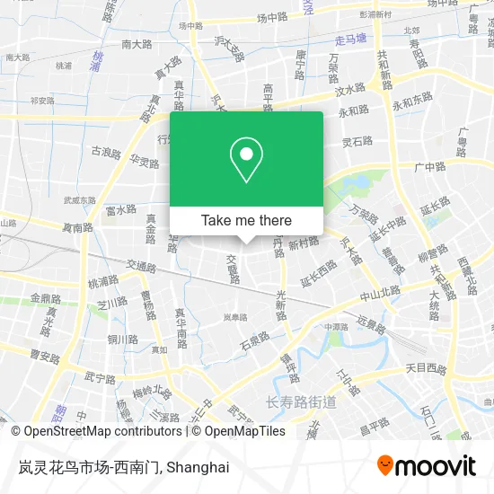 岚灵花鸟市场-西南门 map